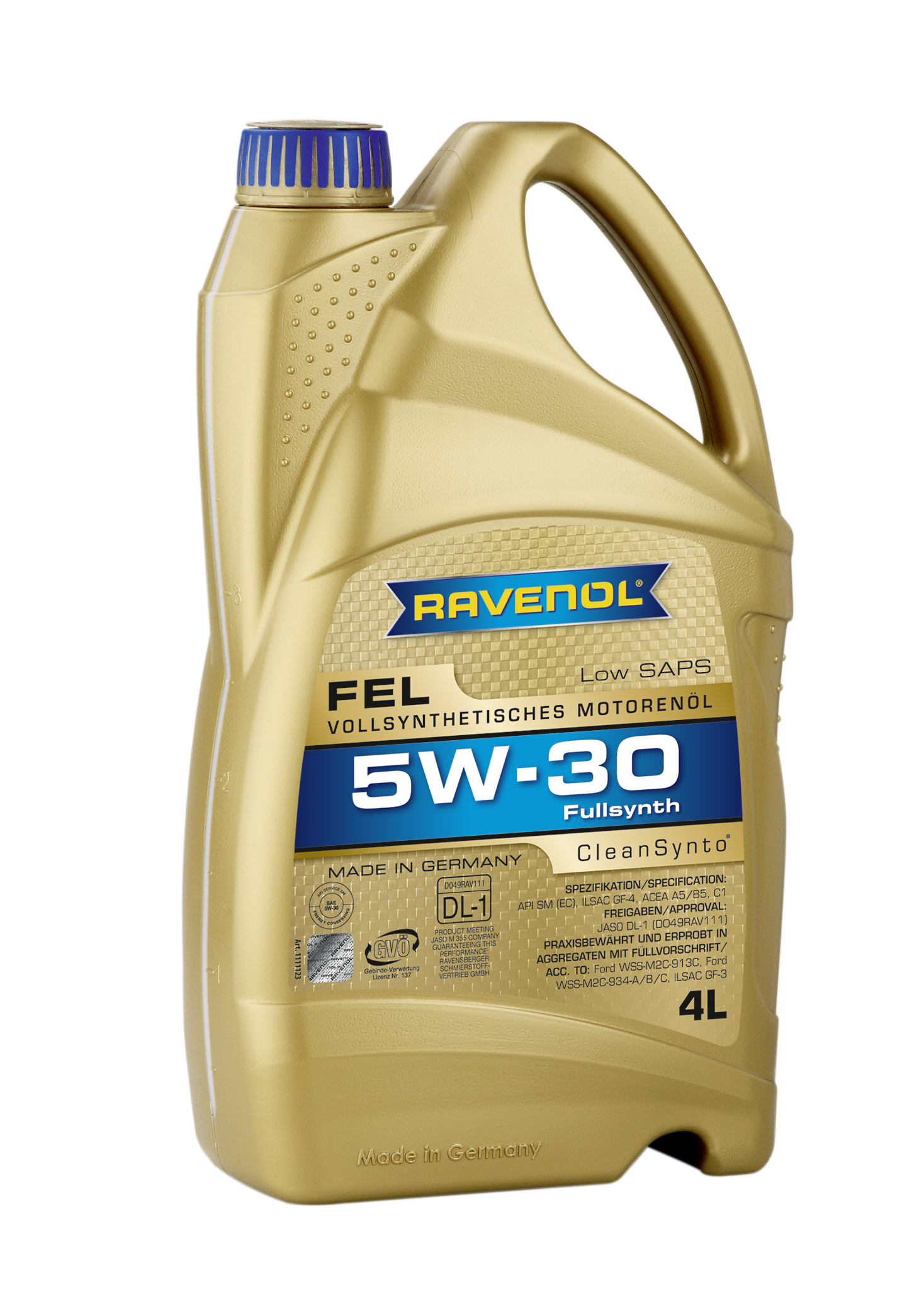 Купить запчасть RAVENOL - 4014835723498 FEL SAE 5W-30 ( 4л) new