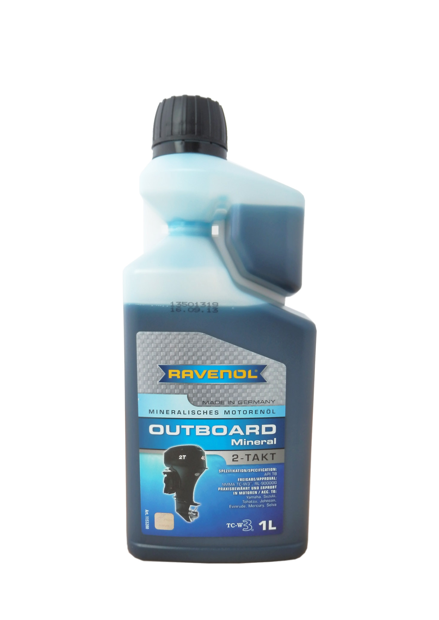 Купить запчасть RAVENOL - 4014835780316 для 2Т лод.моторов Outboard 2T Mineral с дозатором ( 1л) new