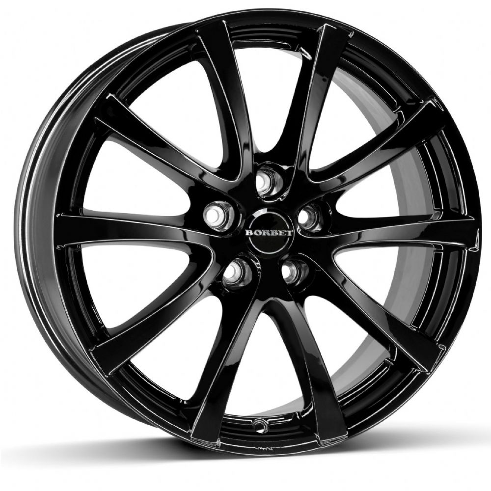 Купить запчасть BORBET - WHS098006 LV5 17/7 ET40 Black glossy