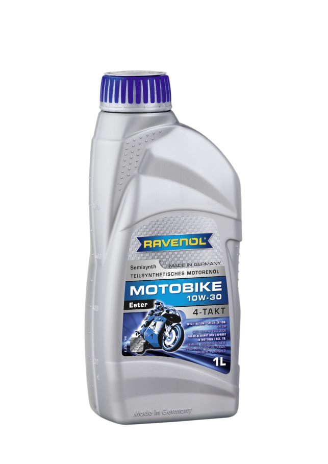 Купить запчасть RAVENOL - 4014835731011 Motobike 4-T Ester 10W-30 (1л) new