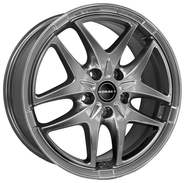 Купить запчасть BORBET - WHS024978 Xb 17/7 ET54 Metal grey