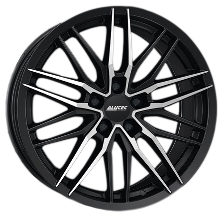 Купить запчасть ALUTEC - WHS095359 Burnside 16/6 ET25 Diamant black front polished