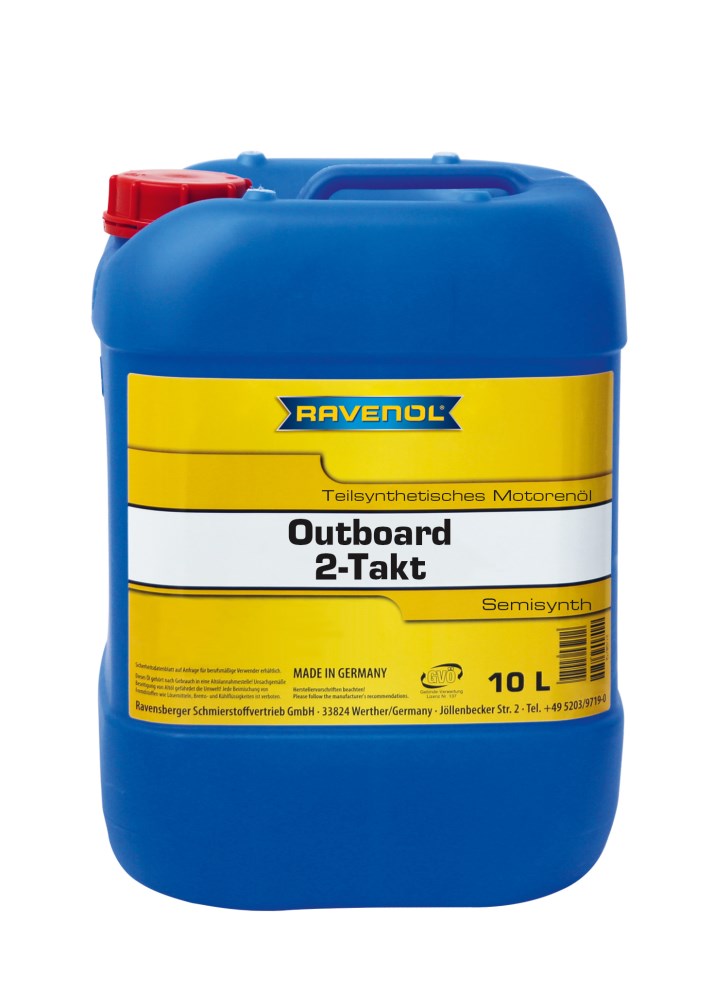 Купить запчасть RAVENOL - 4014835728349 Outboardoel 2T teilsynth., 10л