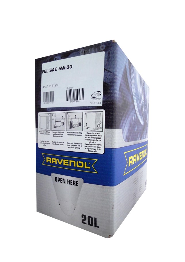 Купить запчасть RAVENOL - 4014835773721 FEL SAE 5W-30 (20л)