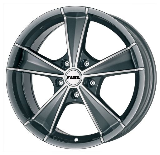 Купить запчасть RIAL - RO85840B729 RIAL ROMA 8.5X18 5/112 ET40 d70.1 /graphite front polished/ MP [RO85840B72-9]