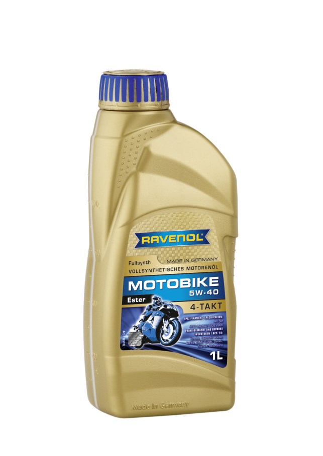 Купить запчасть RAVENOL - 4014835730717 Motobike 4-T Ester 5W-40 (1л) new