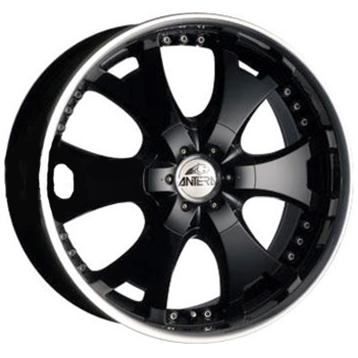 Купить запчасть ANTERA - WHS060484 361 20/9,5 ET12 Racing black lip polished