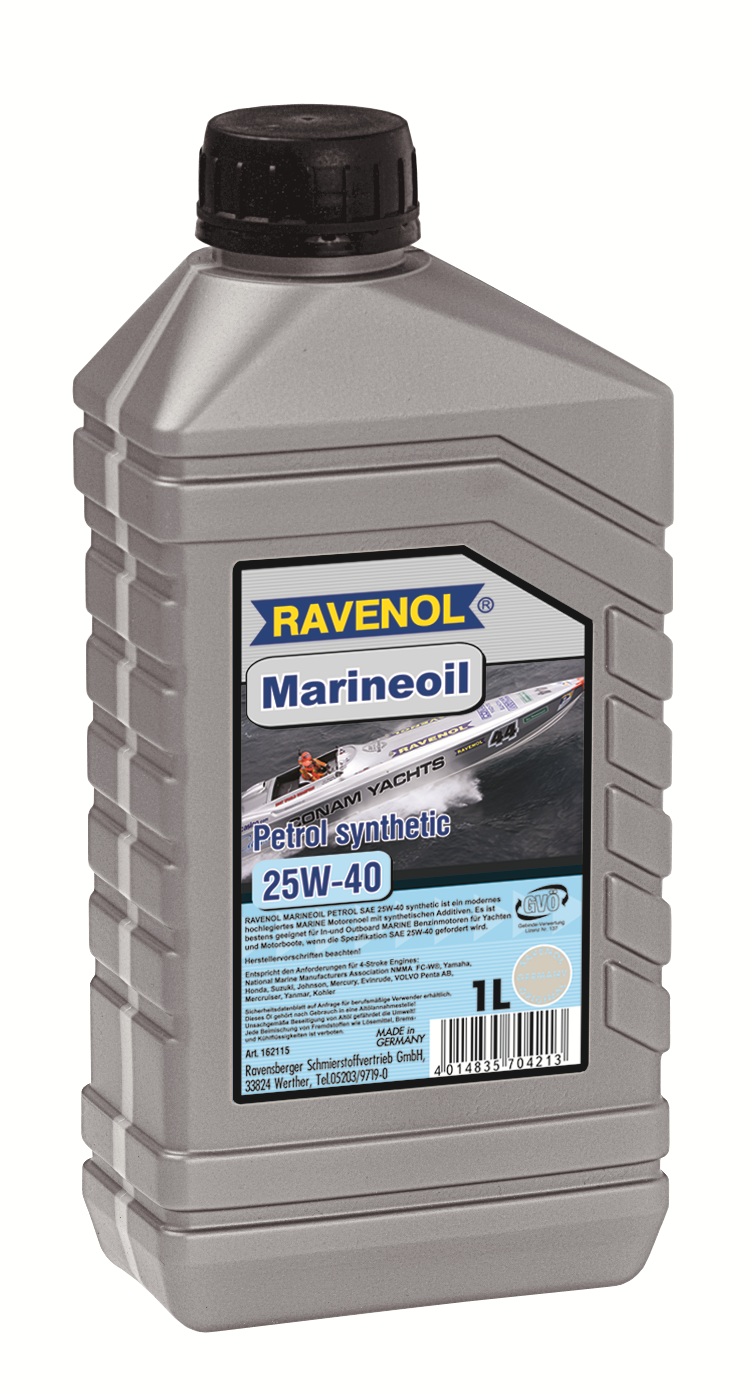 Купить запчасть RAVENOL - 4014835704213 Marineoil Petrol 25W40 Synthetic, 1л