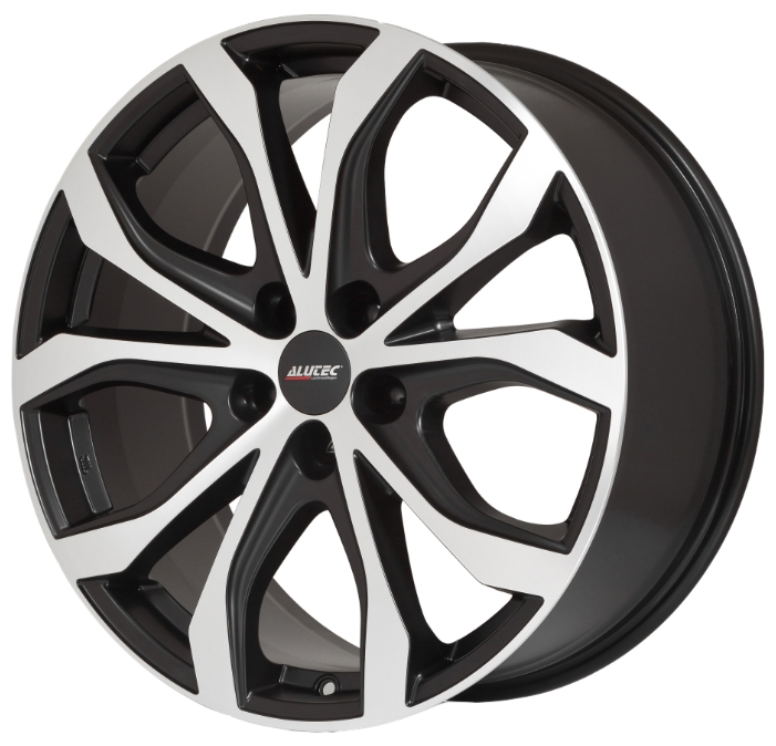 Купить запчасть ALUTEC - WHS105382 W10 20/9 ET52 Racing black front polished