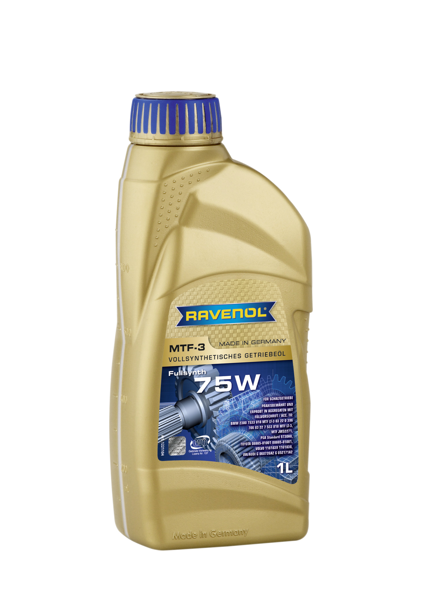 Купить запчасть RAVENOL - 4014835719811 Трансмиссионное масло  MTF -3 SAE 75W ( 1л) new