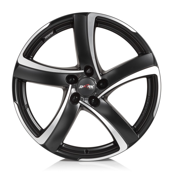 Купить запчасть ALUTEC - WHS027812 Shark 17/7,5 ET47 Racing black front polished