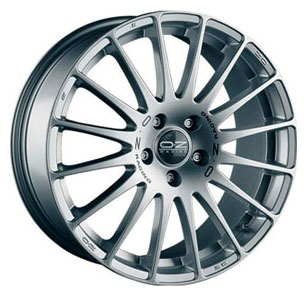 Купить запчасть OZ - WHS057420 Superturismo GT 17/7 ET40 Race silver + black lettering