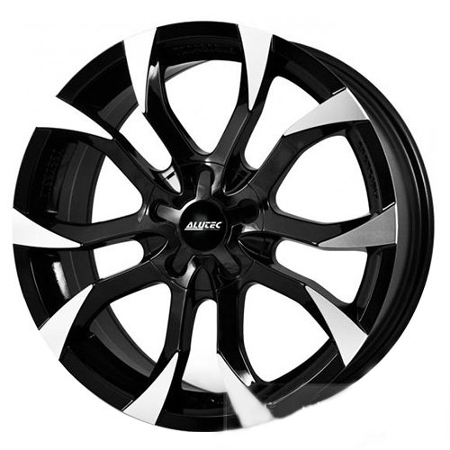 Купить запчасть ALUTEC - WHS105378 W10 20/9 ET43 Racing black front polished