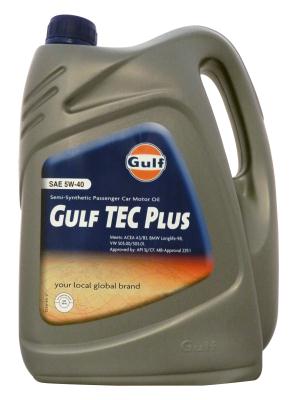 Купить запчасть GULF - 8717154951837 Tec Plus 5W-40