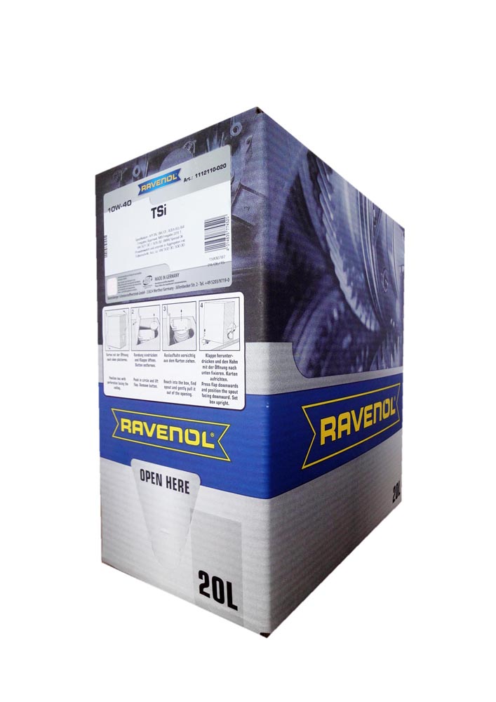 Купить запчасть RAVENOL - 4014835774520 TSI SAE 10W-40 (20л) ecobox