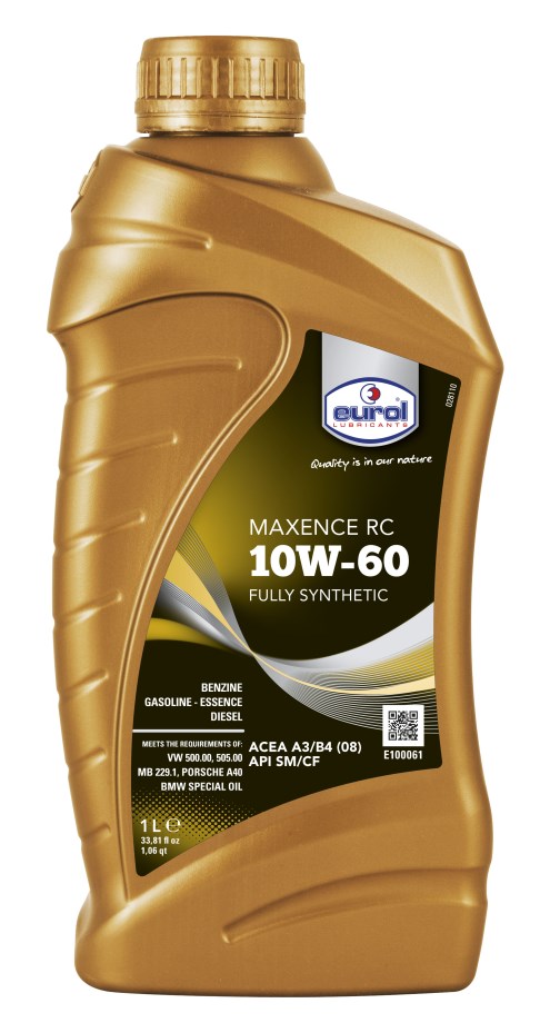 Купить запчасть EUROL - E1000611L  Maxence RC 10W-60 SM/CF, 1л